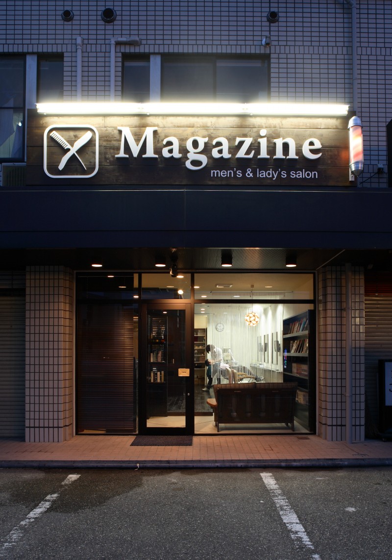 Magazine men’s&lady’s salon　様